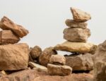stacked stone rocks